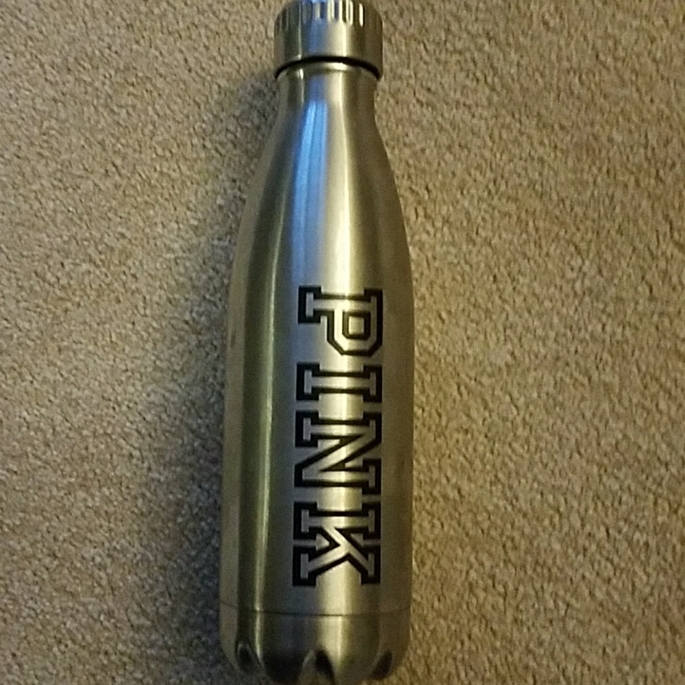 Pink water bottle